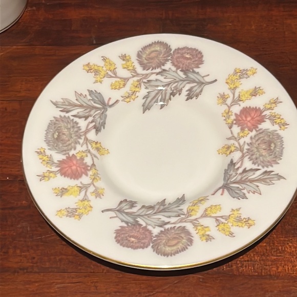 Vintage Wedgwood Lichfield Demitasse Cup & Saucer Bone China England Discont'd - Picture 11 of 15